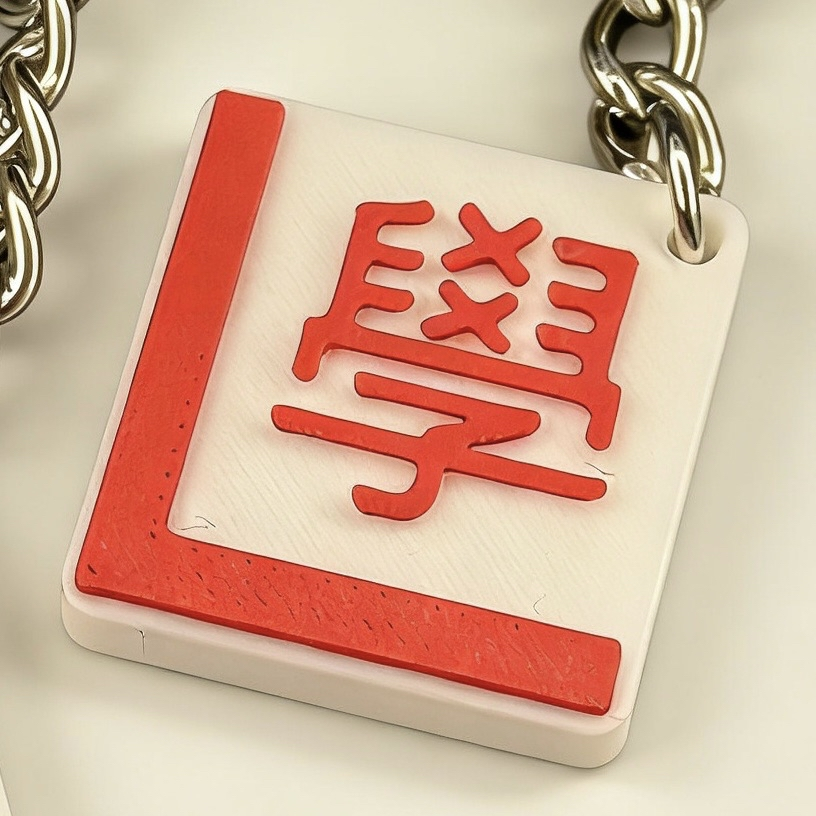 P牌仔 & 學神鎖匙扣(迷你)